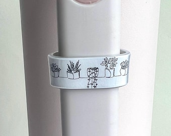 Succulent Water Bottle Handle Charm: Stanley Cup Accessories