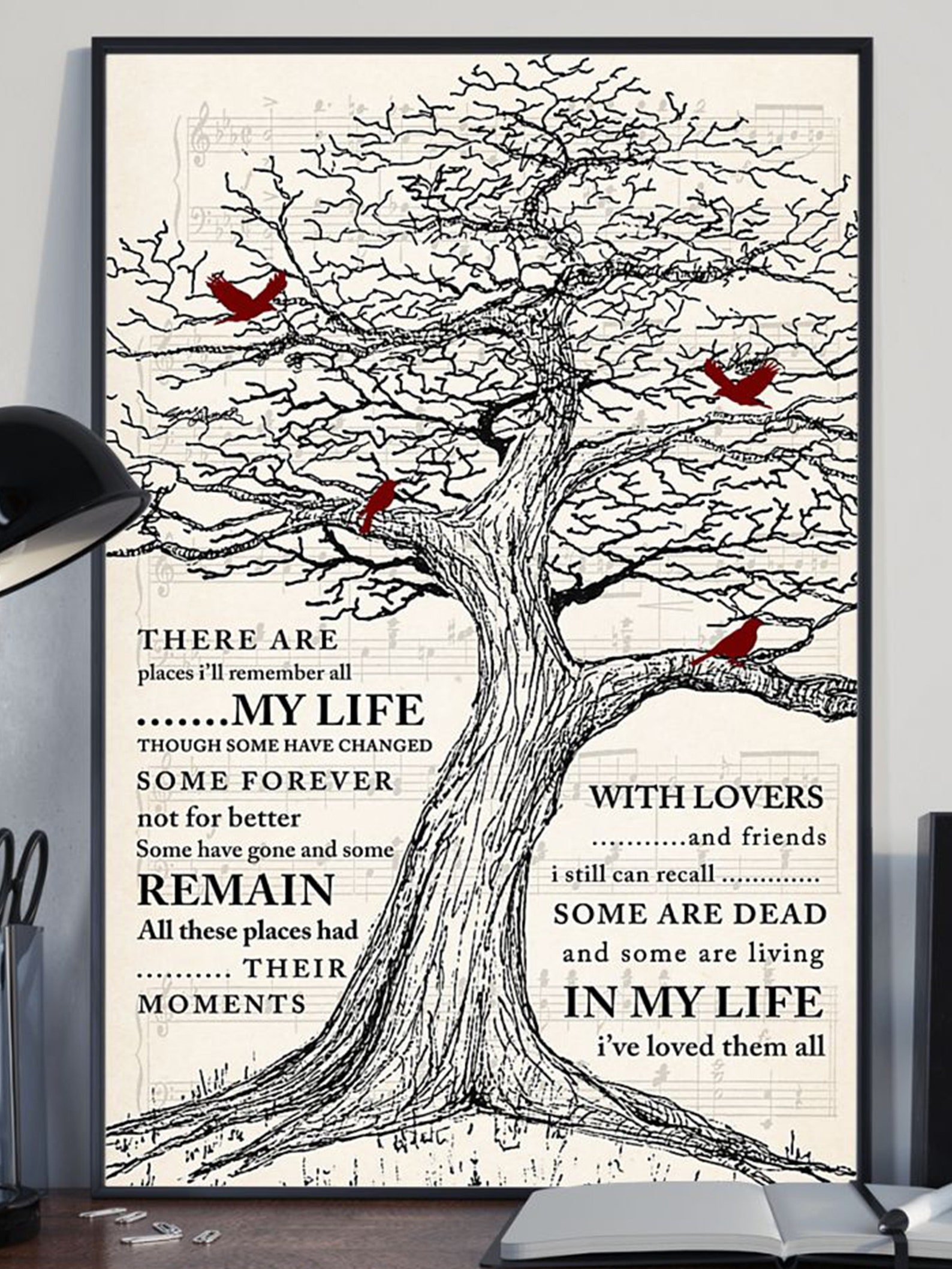 In My Life Lyric Poster Music Favorite Song Wall Art Home Etsy In My Life Lyric Poster Music Favorite Song Wall Art Home Etsy