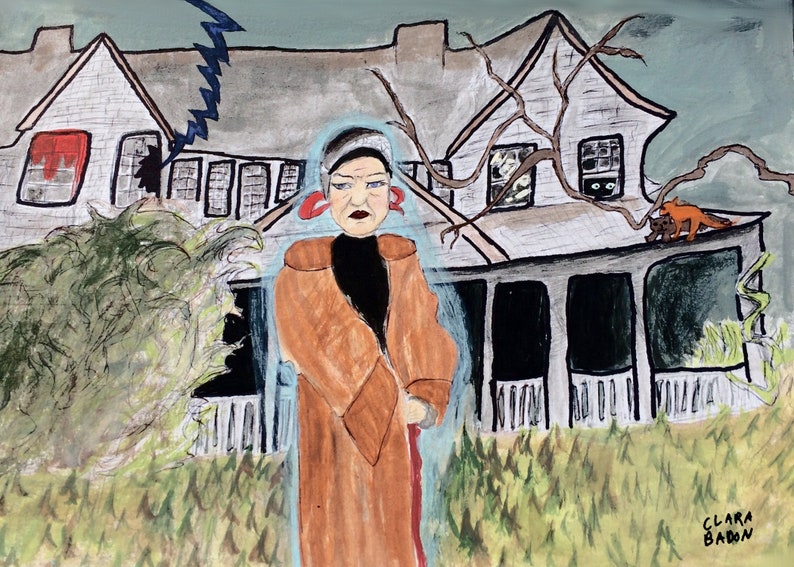 Grey Gardens Little Edie Beale Art Print 