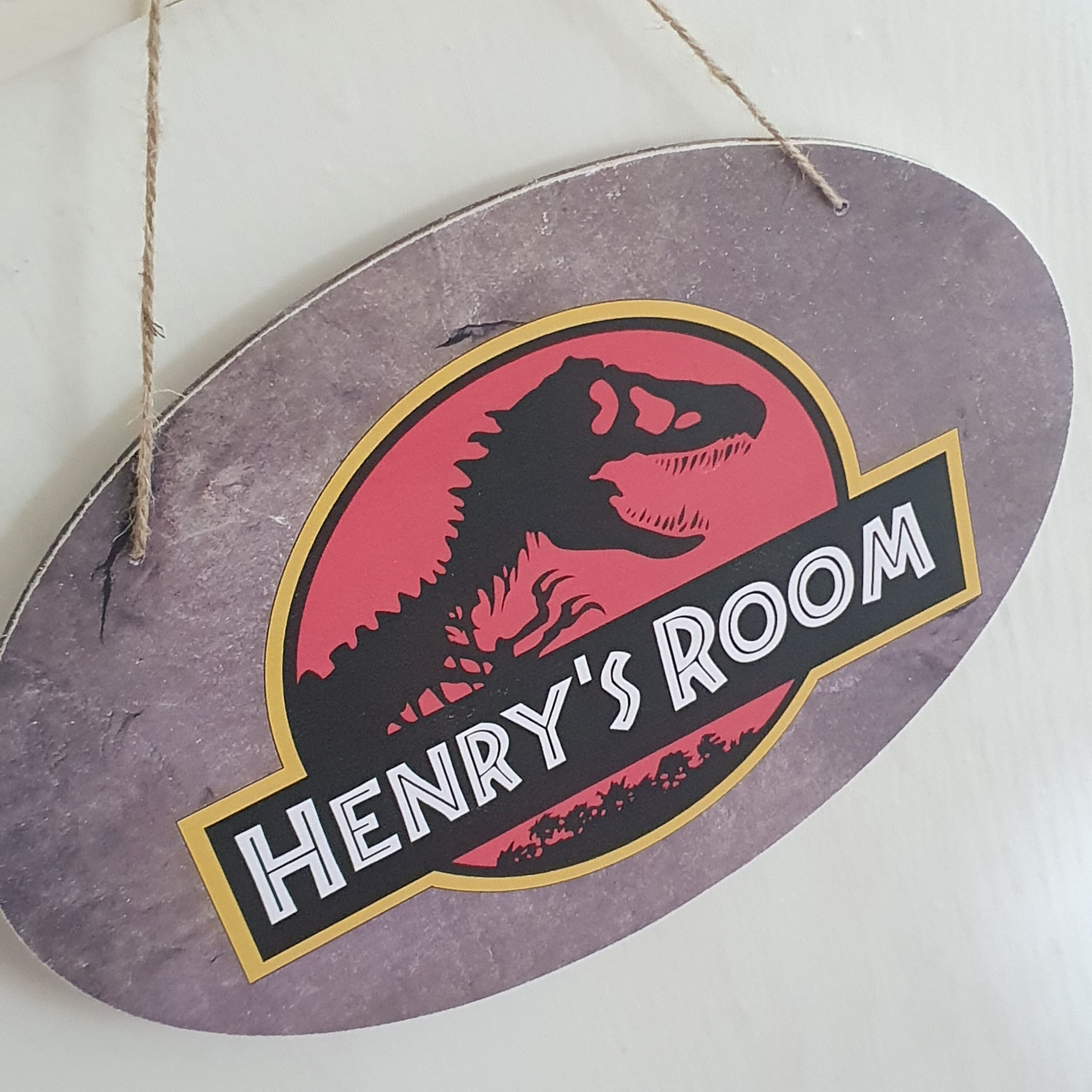 Custom Jurassic Park Room Sign Personalized Wooden Door - Etsy Polska
