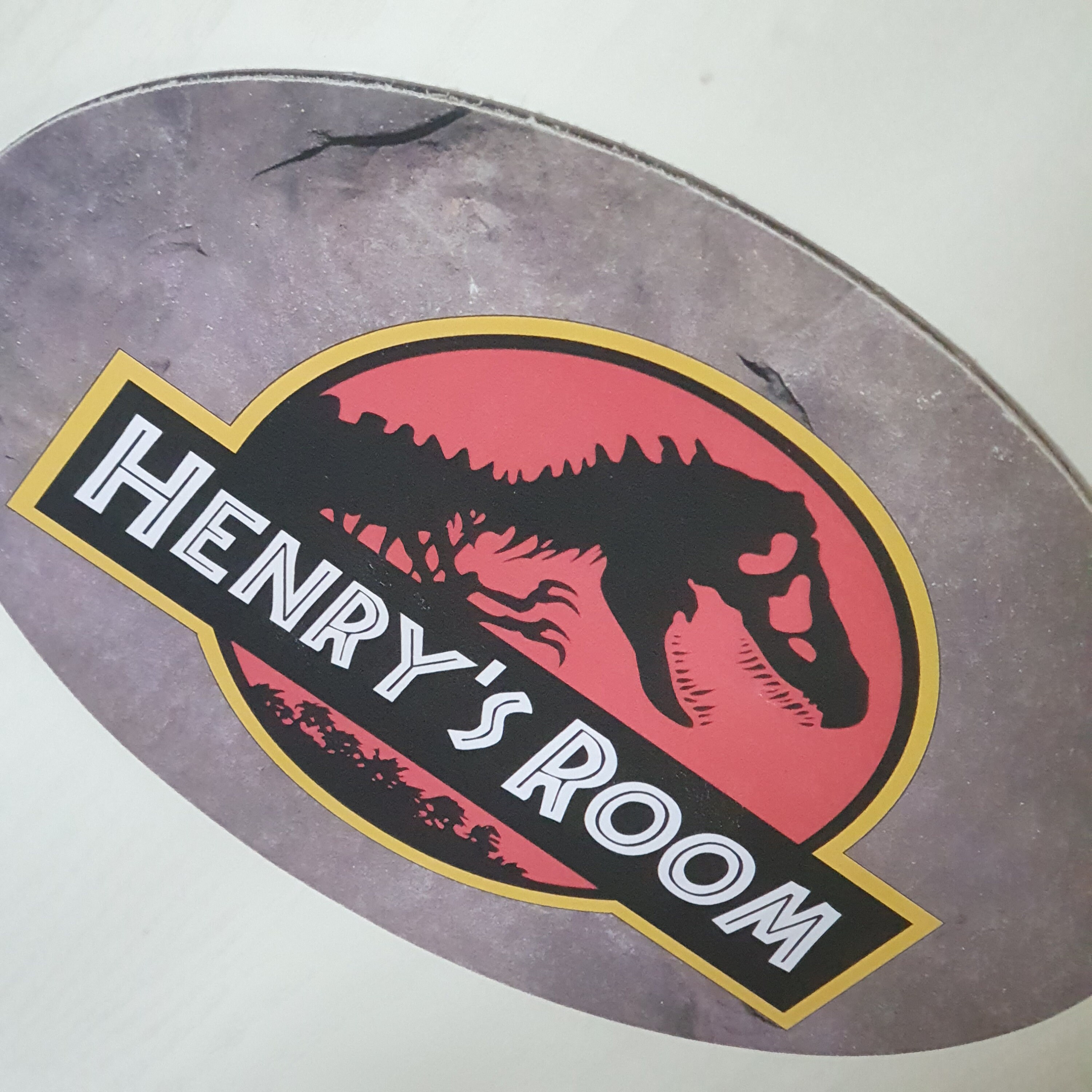 Custom Jurassic Park Room Sign Personalized Wooden Door - Etsy Polska