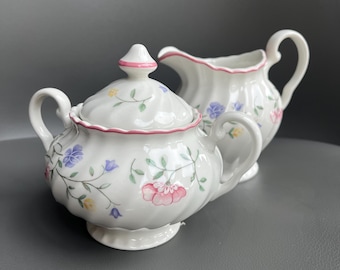 Juego de cuencos para azúcar y leche de Johansons Brothers