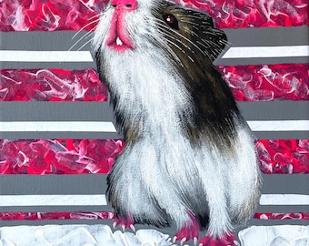 Cherry and guinea pig