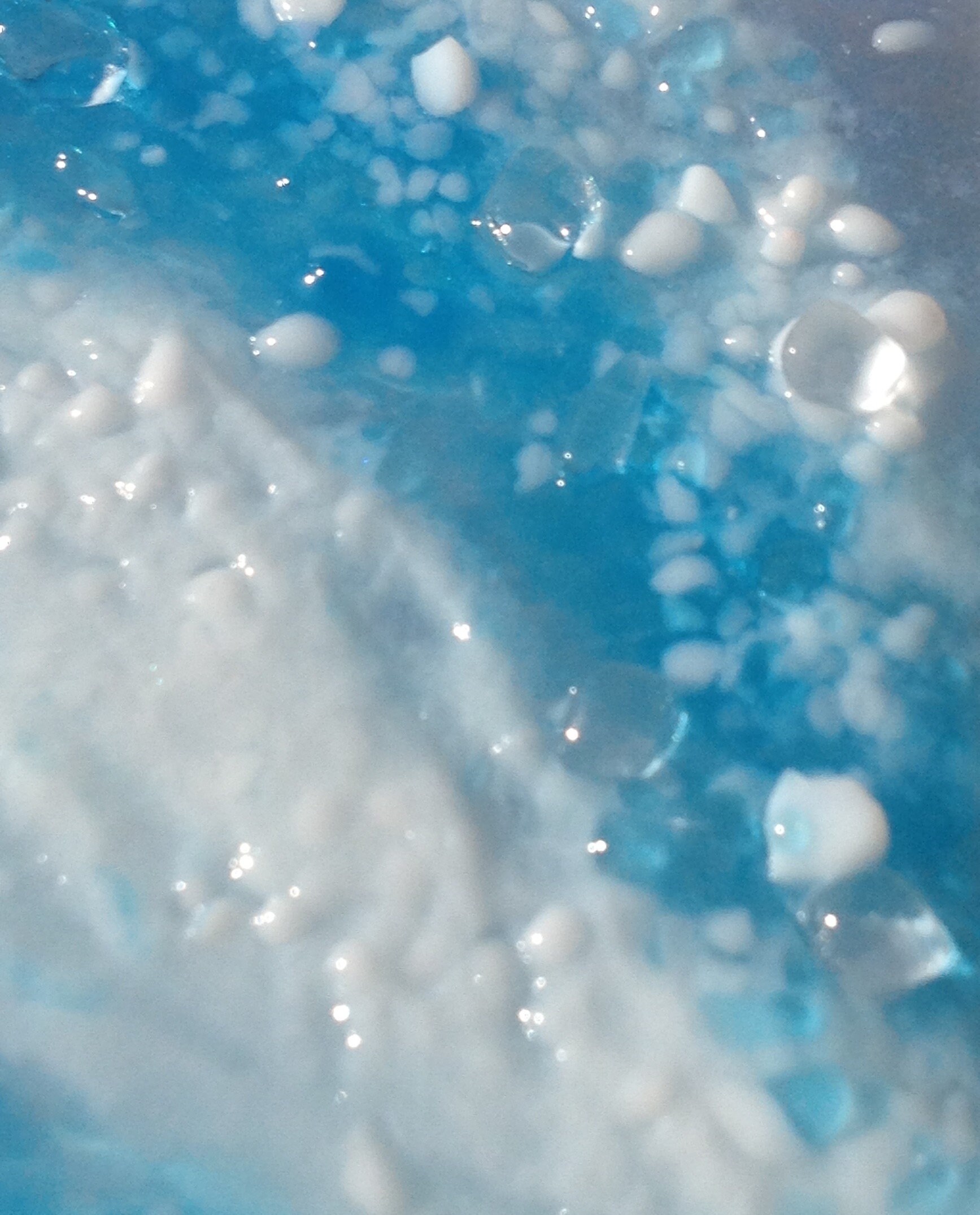 Fused Glass Wave Box Frame Picture - Etsy