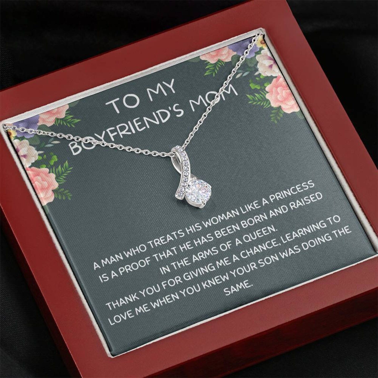 Boyfriends Mom Gift Birthday Gift For Boyfriends Mom Etsy
