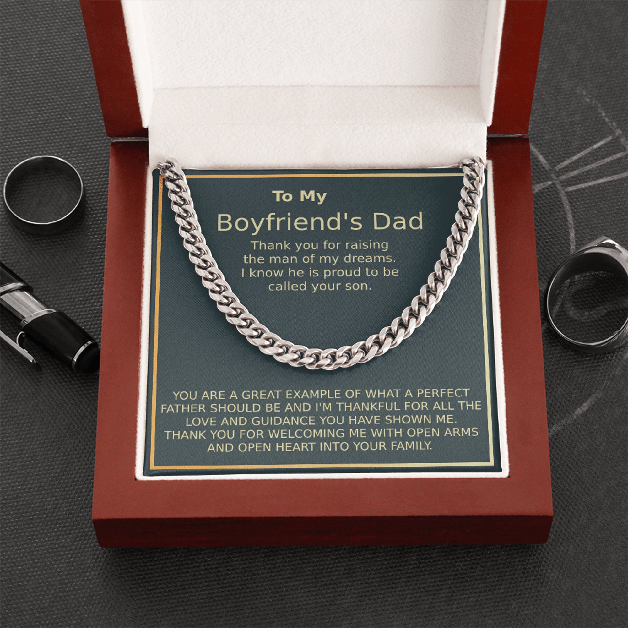 To My Boyfriends Dad Gift For Boyfriend's Dad Boyfriends - Etsy Uk