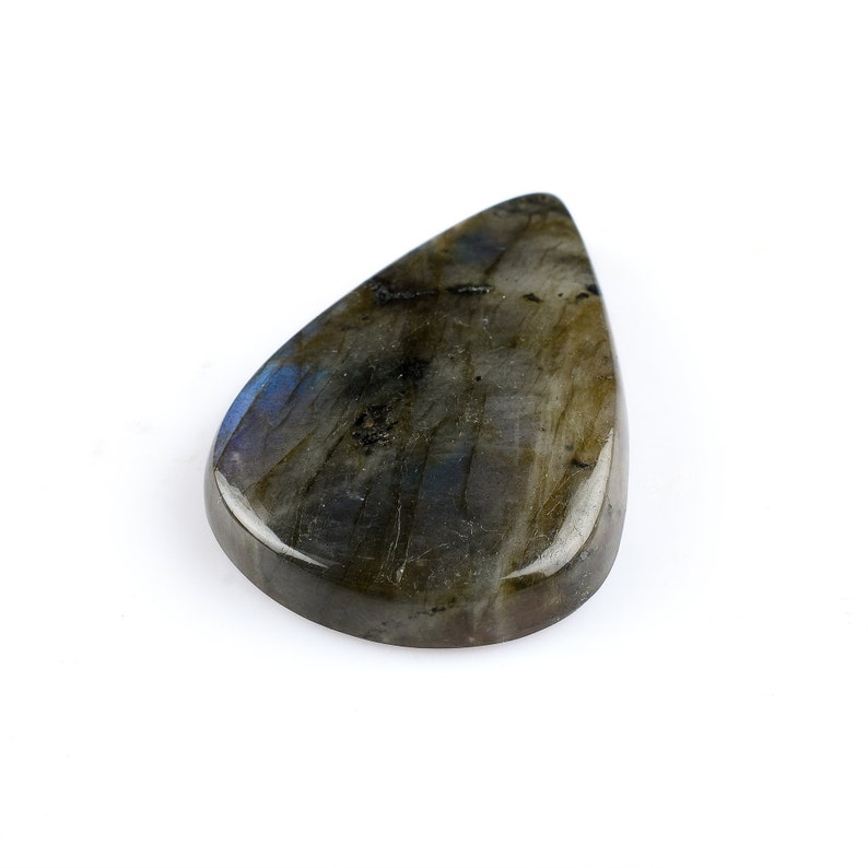 Blue Fire Labradorite Cabochon Natural Labradorite Gemstone Cabochon Pear Shape Labradorite Gemstone Natural Gemstone Mother\u2019s Day Gifts