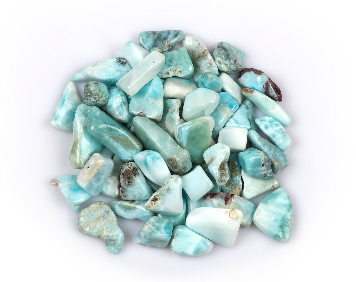 Natural Raw Larimar Rough Gemstone Larimar Raw AAA Quality Etsy