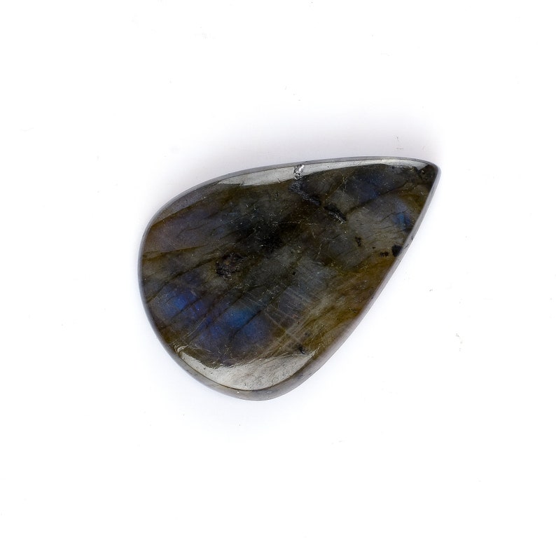 Blue Fire Labradorite Cabochon Natural Labradorite Gemstone Cabochon Pear Shape Labradorite Gemstone Natural Gemstone Mother\u2019s Day Gifts