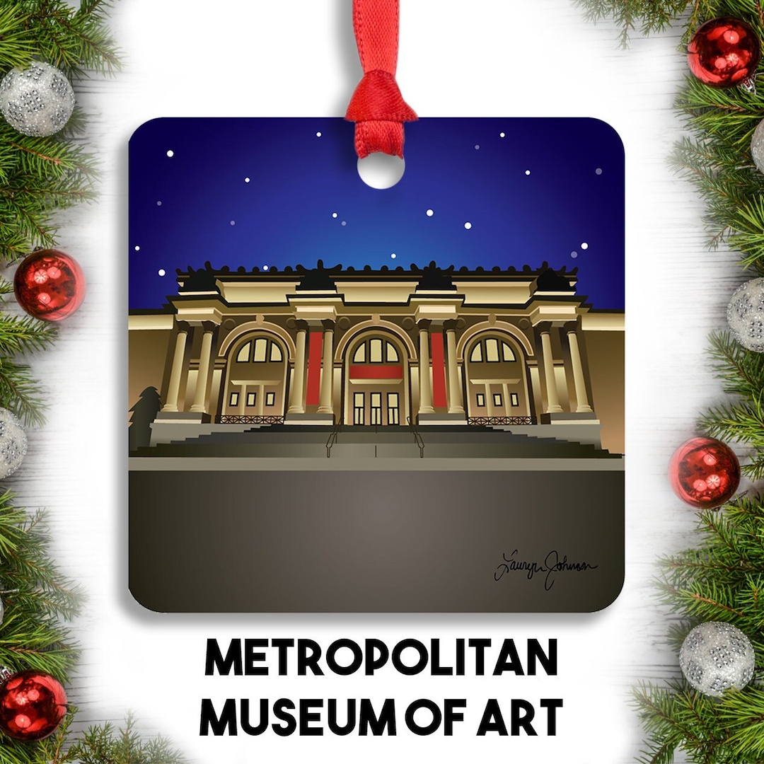 Metropolitan Museum of Art Christmas Ornament // New York City