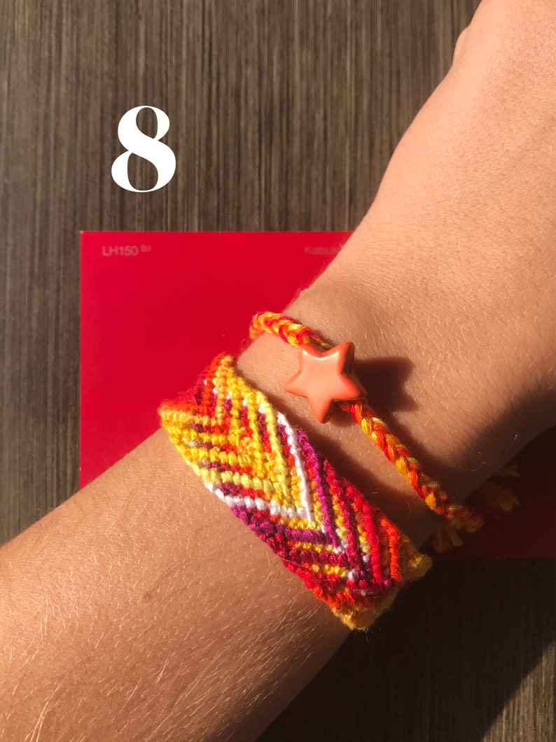 Friendship Bracelet / Set of 2 / Multiple Color Options Etsy