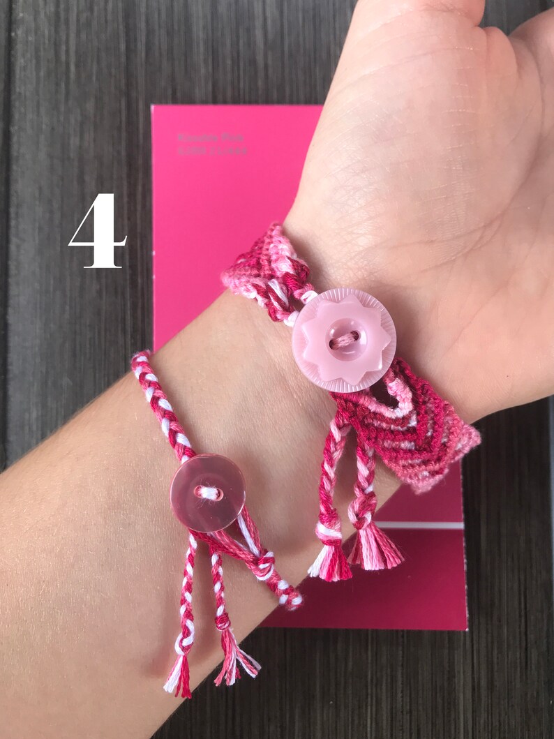 Friendship Bracelet / Set of 2 / Multiple Color Options Etsy