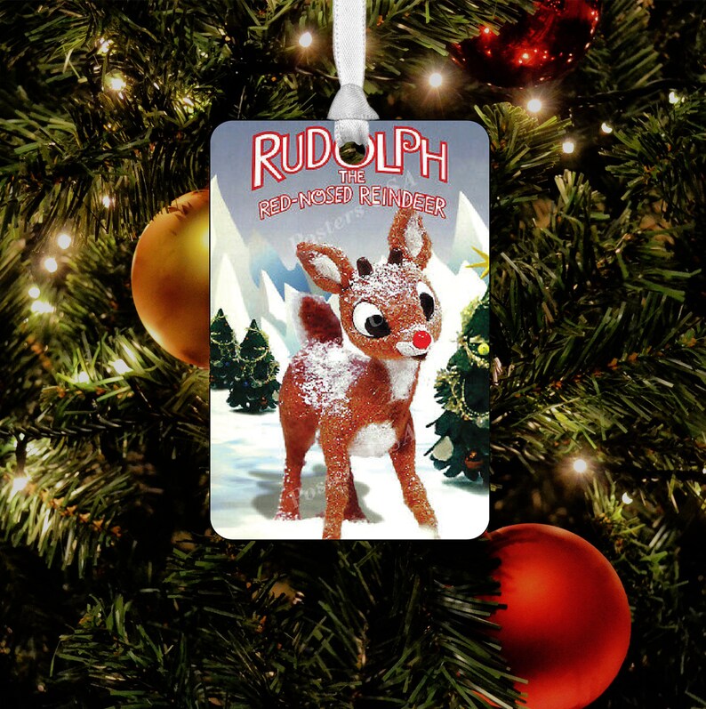 Rankin Bass Class Christmas Movie Ornaments // Rudolf // Etsy