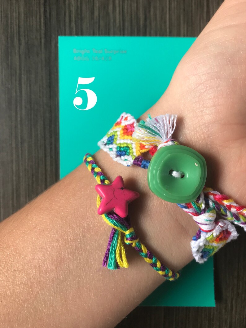 Friendship Bracelet / Set of 2 / Multiple Color Options Etsy