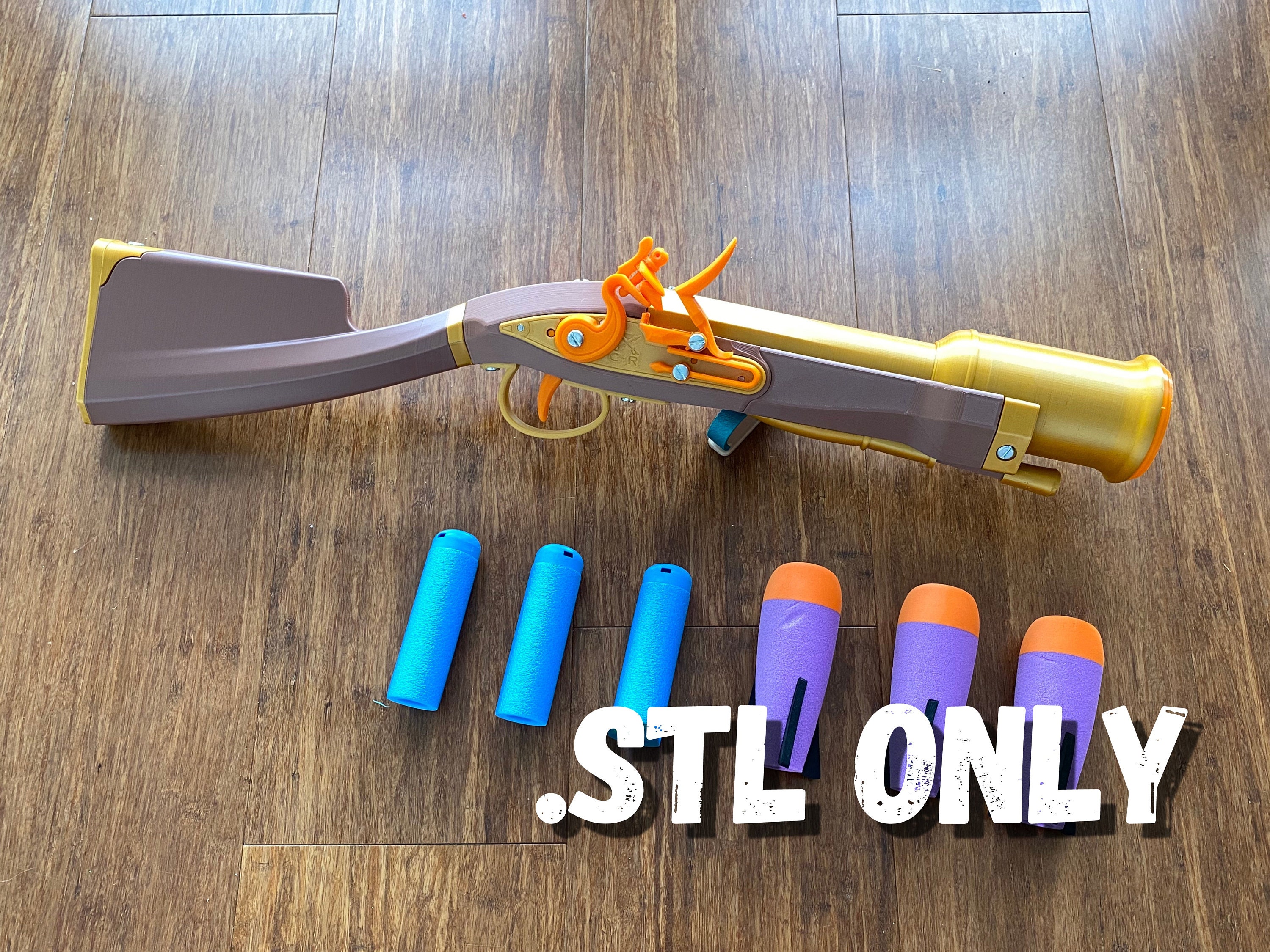 Flintlock Hand Mortar nerf Grenade Launcher files Only Etsy Canada