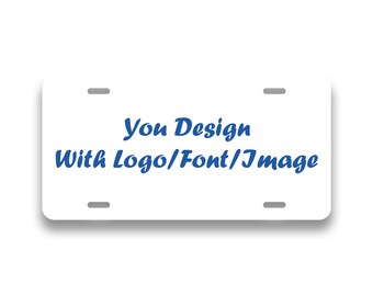 Thin Blue Line License Plate Frame For Police Officer, LEO, Blue Lives Matter Support