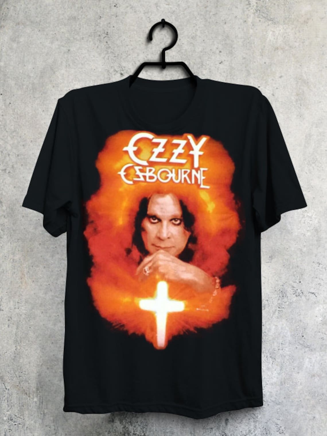 ozzy osbourne cross shirt