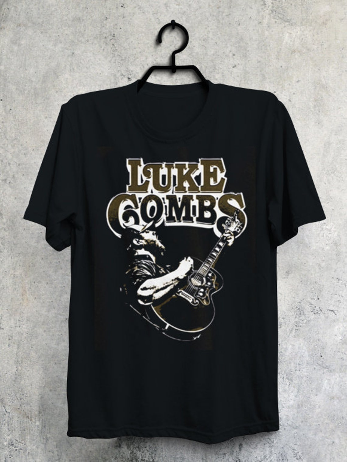 Luke Combs TShirt Acoustic Country Folk Unisex TShirt Etsy