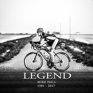 Cartel de la leyenda de Mike Hall