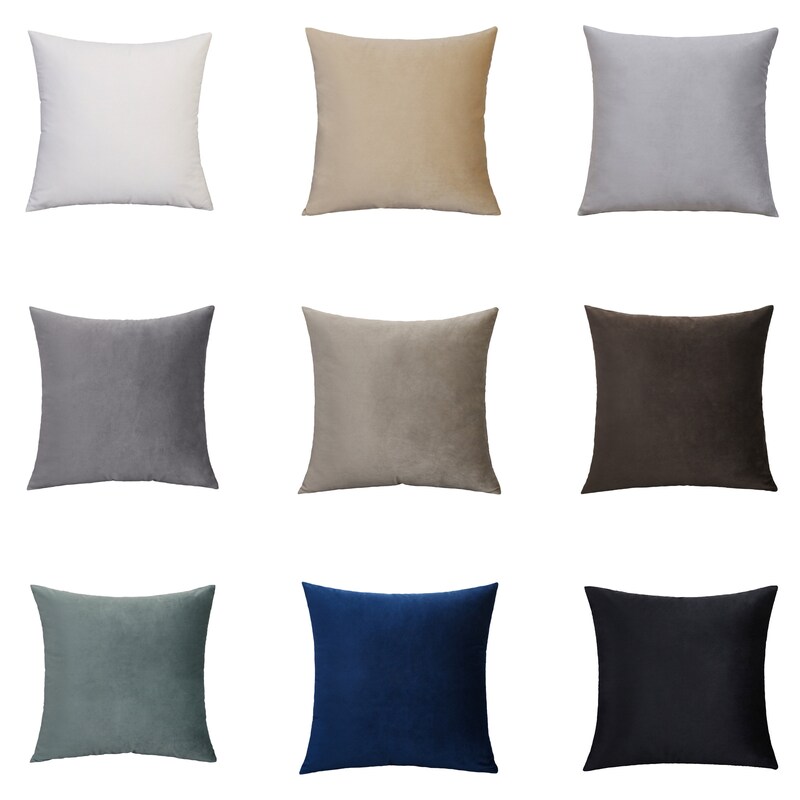 Black Decorative Pillows - Etsy