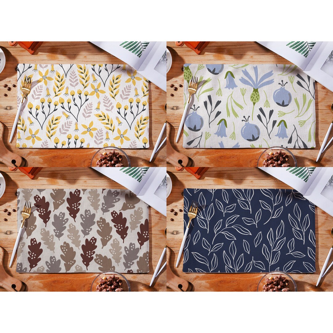Placemats, Placemats Set, Table Linen, Indoor/outdoor, Napperon - Eco ...