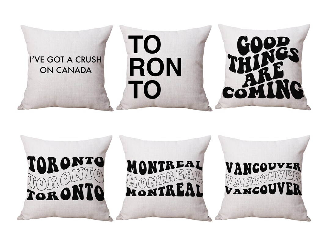 Decorative Pillow Cover Throw/toss Pillow Case Accent Etsy Canada