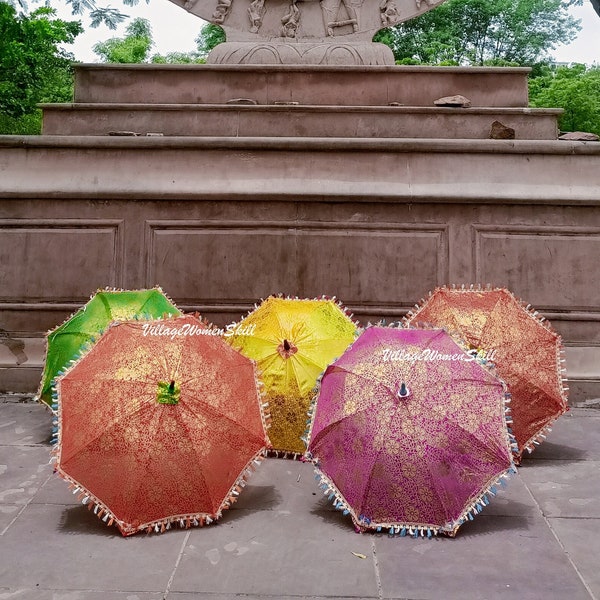 Wholesale Lots Indian Wedding decoration Umbrellas Decor Umbrellas Mehndi Decor Umbrella Party Parasol Wedding decor Umbrellas Parasols Sun