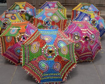 Wholesale Lots Indian Wedding decoration Umbrellas Decor Umbrellas Mehndi Decor Umbrella Party Parasol Wedding decor Umbrellas Parasols Sun