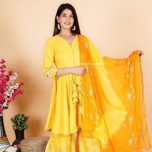 Gota best sale work kurtis