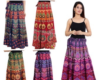 Cotton Skirts Indian Skirts Women Skirts Hippie Skirts Boho Skirts Hippie Skirts Maxi Skirts Summer Handmade Skirts