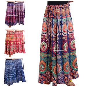 EXPRESS SHIPPING Cotton Skirts Indian Handmade Skirts Women Skirts Hippie Skirts Boho Hippie Maxi Skirts Summer Skirts