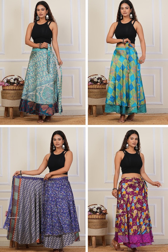 小物 pollen vintage / HOU wrap skirt 小物 pollen vintage / HOU
