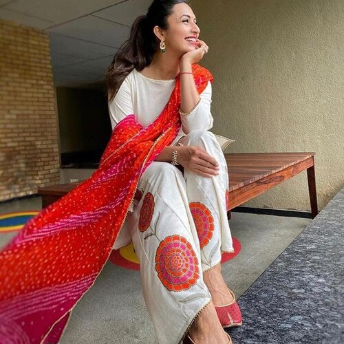 Indian Bollywood Kurta Kurti Designer Women Ethnic Dress Top Tunic kurti kurta 