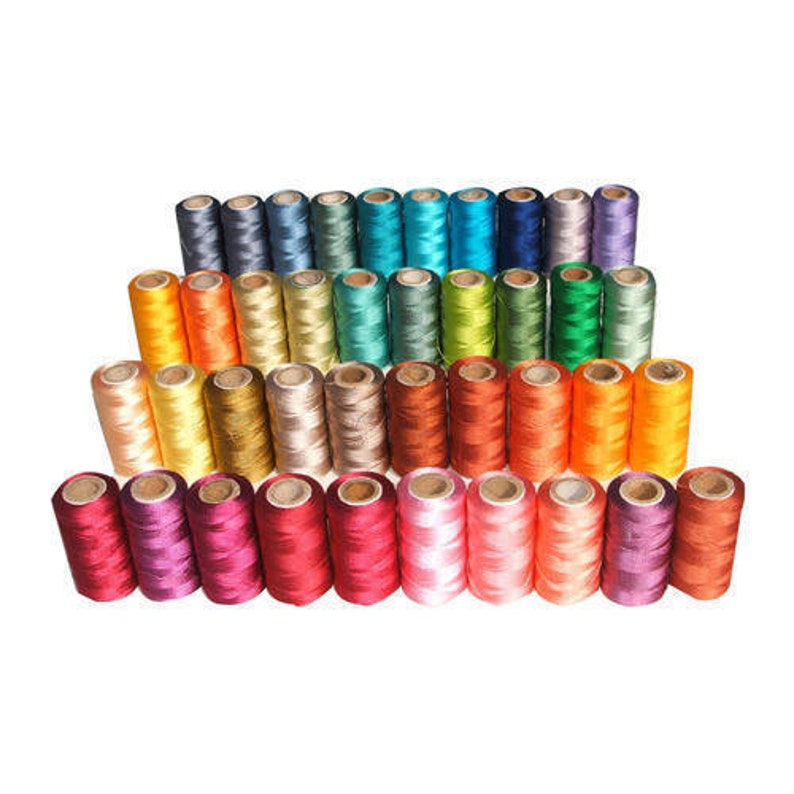 Embroidery Silk Thread Wholesale Spools of Embroidery Etsy
