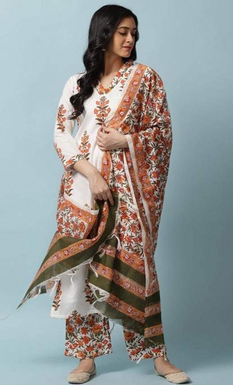 Indian Kurti With Skirt Indian Kurti for Women Indian Kurta Etsy