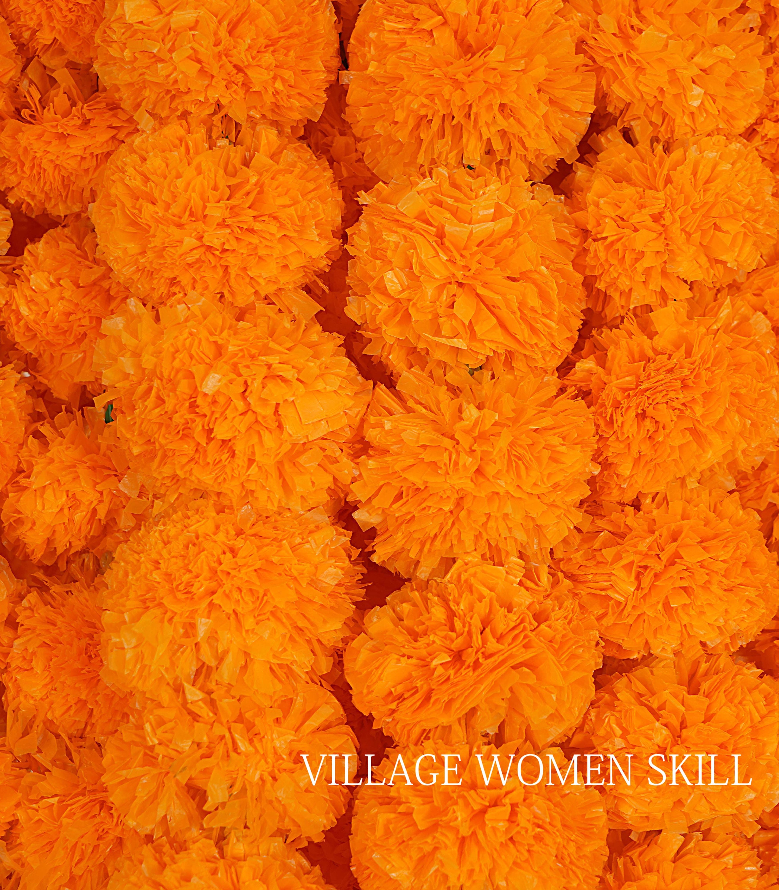 Mango String 30 Pc Wholesale Artificial Mango Marigold Flower Decor Garlands Vine ...