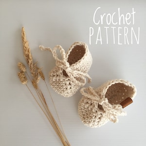 Pattern Only - Maia Crochet Booties