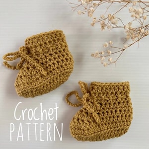 Endast mönster - Blake Booties Virkmönster