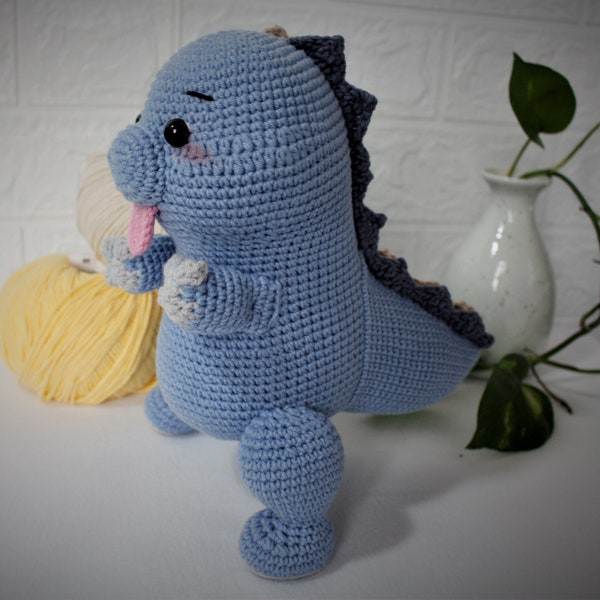 Cuties Godzilla/amigurumi pattern/crochet pattern