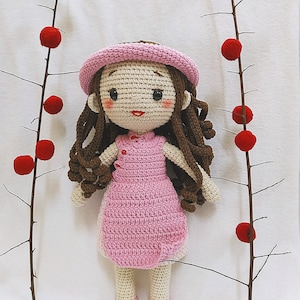 MISS VIETNAM/ the amigurumi pattern/ crochet pattern