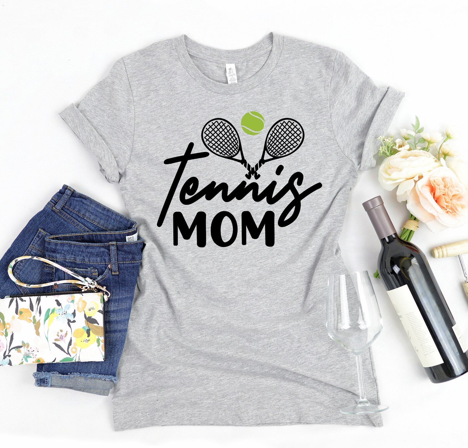 Tennis Mom Shirt Mama Shirt Funny Mom Shirt Gift for Mom Etsy