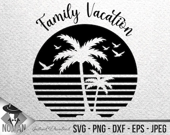 Download Family Beach Vacation Svg Etsy