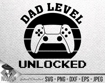 Download New Dad Gamer Etsy