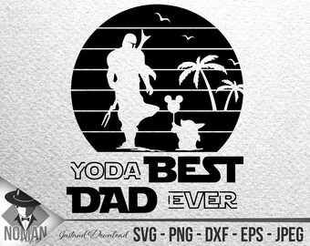 Download Yoda Best Dad Svg Etsy