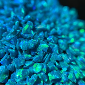 Superior Peacock Blue Opal (Crushed)