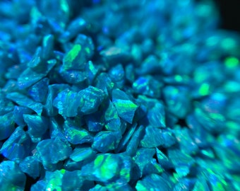 Superior Peacock Blue Opal (Crushed)