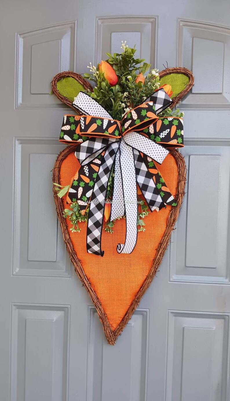 Spring Wreath for Front Door Spring Door Hanger Wreaths Etsy