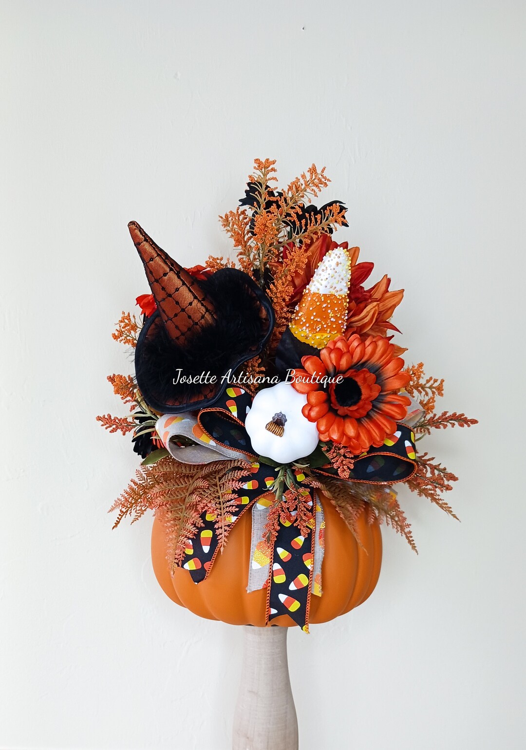 Halloween Table Centerpiece Fall Halloween Table Decor Table Etsy