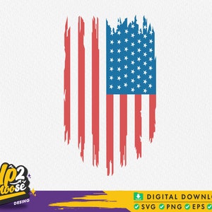 Distressed Flag Svg, America flag svg, 4th of July svg, Grunge Flag Svg, USA Flag svg, Patriotic Svg, Flag Vector, png, svg files for cricut