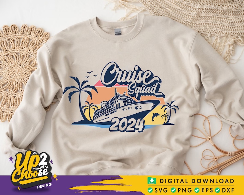 Buy Cruise Squad 2024 Svg Family Cruise Svg Cruise Squad Svg Online in